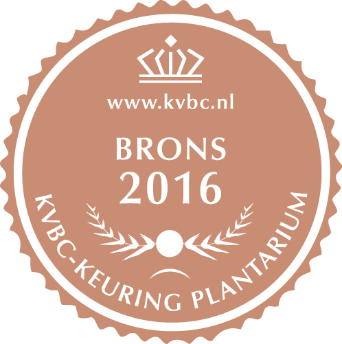 Bronze Medal Plantarium 2016