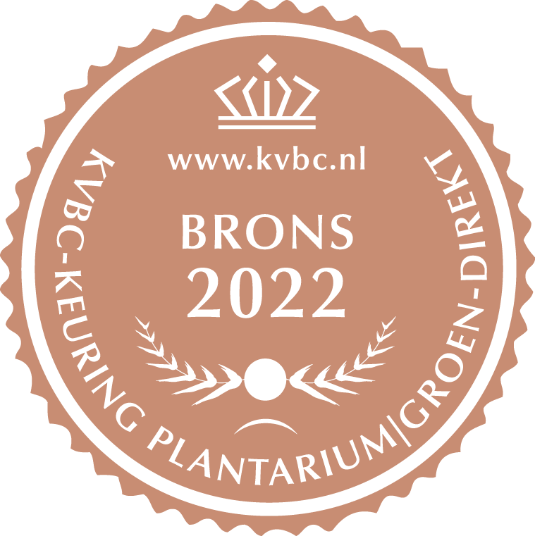 KVBC Bronze Medal Plantarium-GroenDirekt 2022