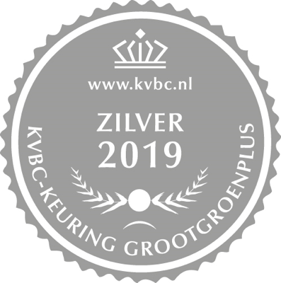 Silver Medal GrootGroenPlus 2019