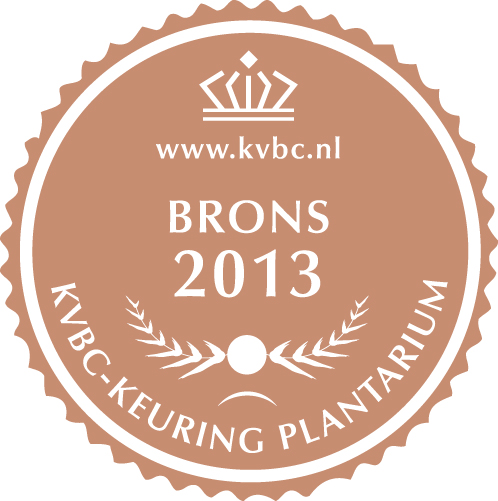 Bronze Medal Plantarium 2013
